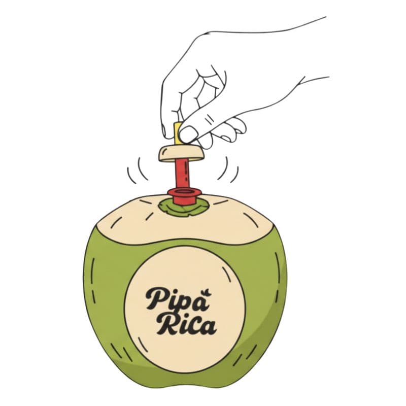 Coloca y presiona